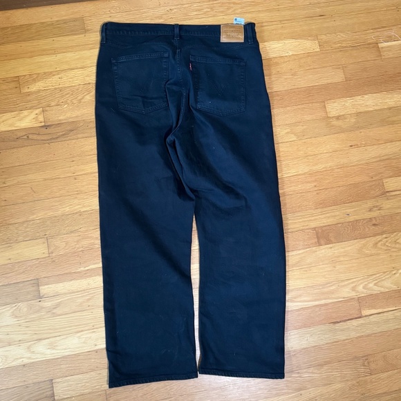 Levi's Black Straight Leg Women's Jeans - Picture 6 of 6